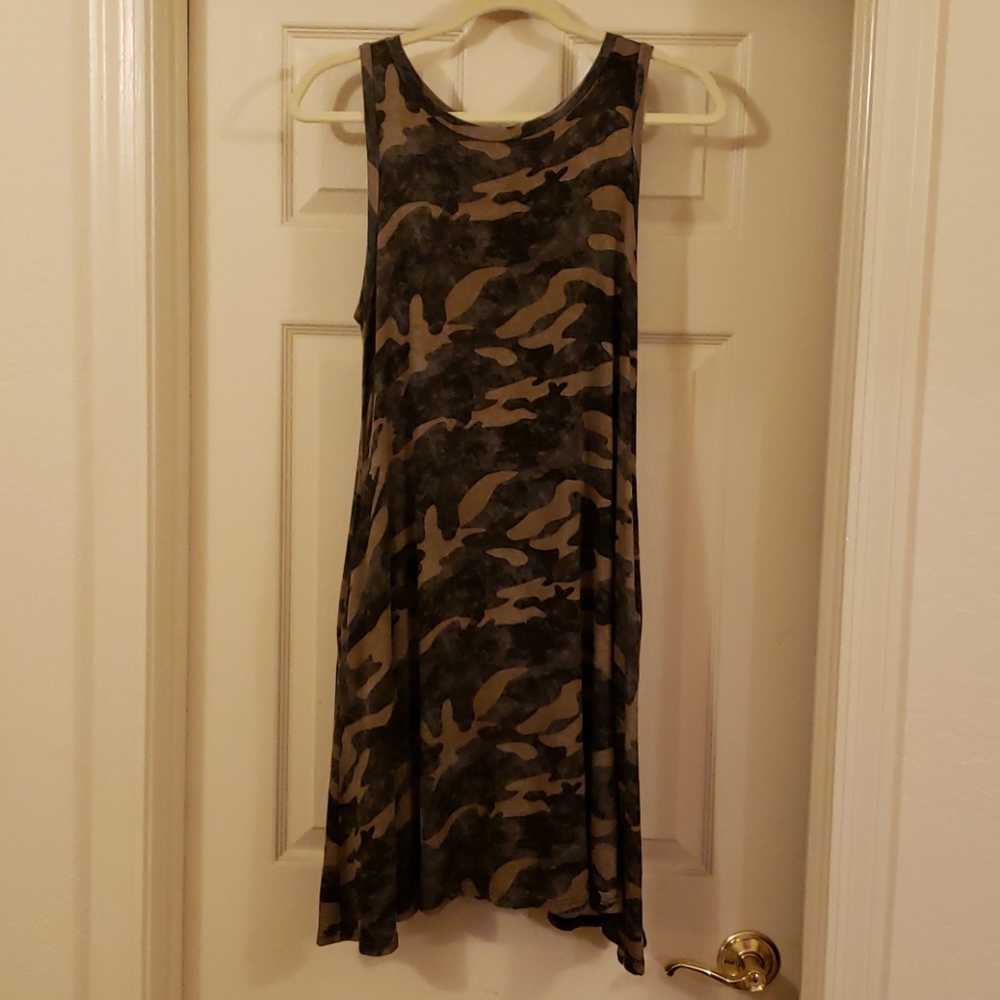 Sz S A line soft camo dress NMOT